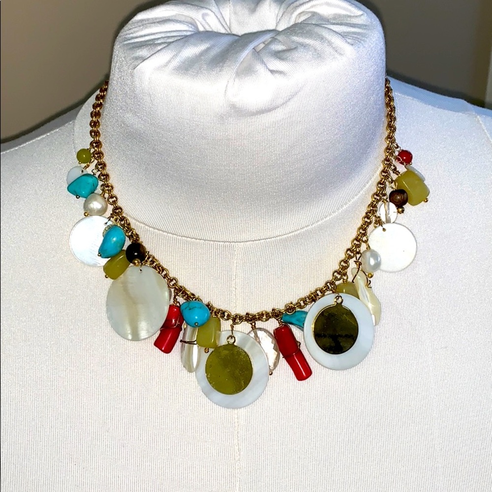 Talbots charm necklace